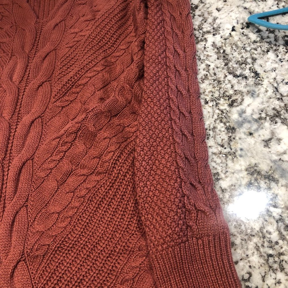 Pink Rose Rust Color Dress Size Large - Picture 3 of 6